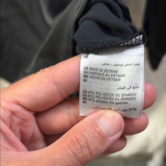 JM Collection Black Silky Blouse - Picture 7 of 7